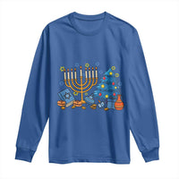 Interfaith Christmas Hanukkah Long Sleeve Shirt Celebration Festival Of Lights Gift - Wonder Print Shop