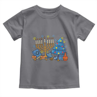 Interfaith Christmas Hanukkah Toddler T Shirt Celebration Festival Of Lights Gift - Wonder Print Shop