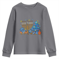 Interfaith Christmas Hanukkah Youth Sweatshirt Celebration Festival Of Lights Gift - Wonder Print Shop