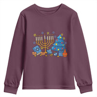 Interfaith Christmas Hanukkah Youth Sweatshirt Celebration Festival Of Lights Gift - Wonder Print Shop