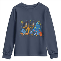 Interfaith Christmas Hanukkah Youth Sweatshirt Celebration Festival Of Lights Gift - Wonder Print Shop