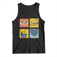 Hanukkah Tank Top Festival Of Lights Dreidel Menorah Candle Star Gift - Wonder Print Shop