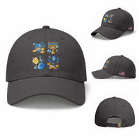 Hanukkah Celebration Baseball Cap Menorah Star Of David Candle Dreidel Gift