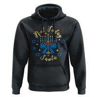 Coquette Hanukkah Menorah Bow Hoodie Not Today Santa Jewish Holiday Gift - Wonder Print Shop
