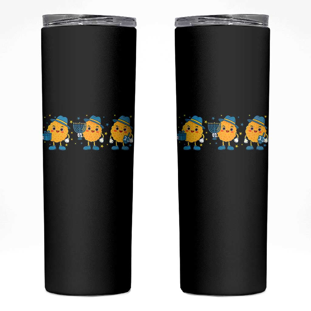 Latke For The Holidays Skinny Tumbler Hanukkah Jewish Christmas Gift - Wonder Print Shop