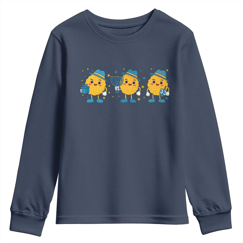 Latke For The Holidays Youth Sweatshirt Hanukkah Jewish Christmas Gift - Wonder Print Shop