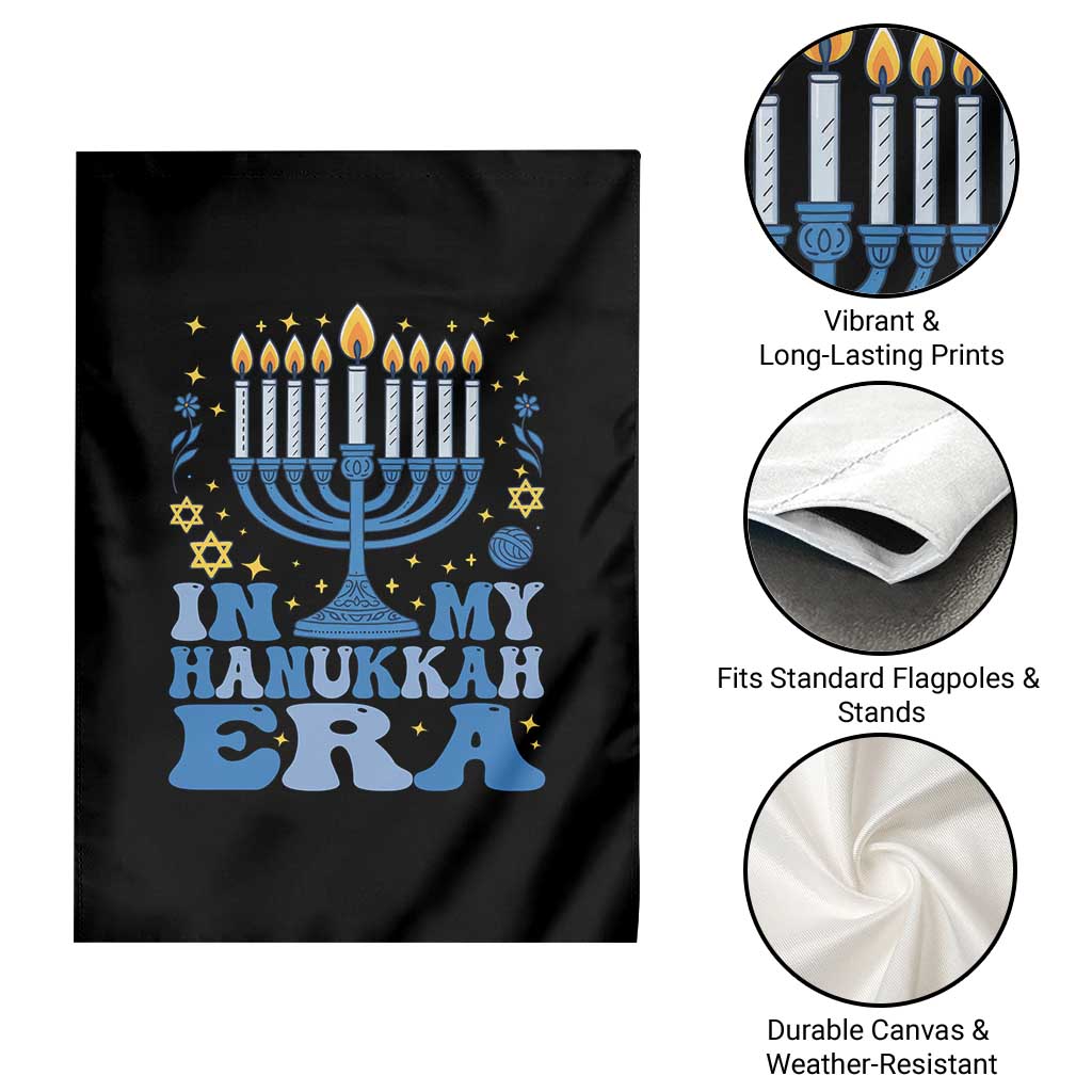 In My Hanukkah Era Garden Flag Festival Of Lights Gift - Wonder Print Shop
