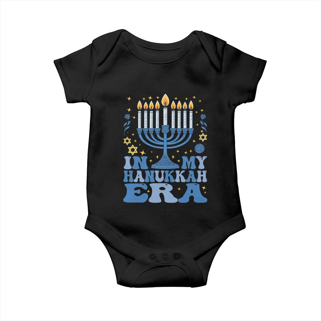 In My Hanukkah Era Baby Onesie Festival Of Lights Gift - Wonder Print Shop
