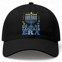 In My Hanukkah Era Baseball Cap Festival Of Lights Gift