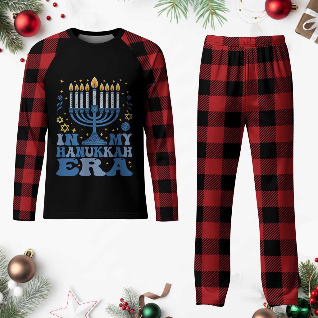 In My Hanukkah Era Plaid Pajama Set Festival Of Lights Gift - Wonder Print Shop