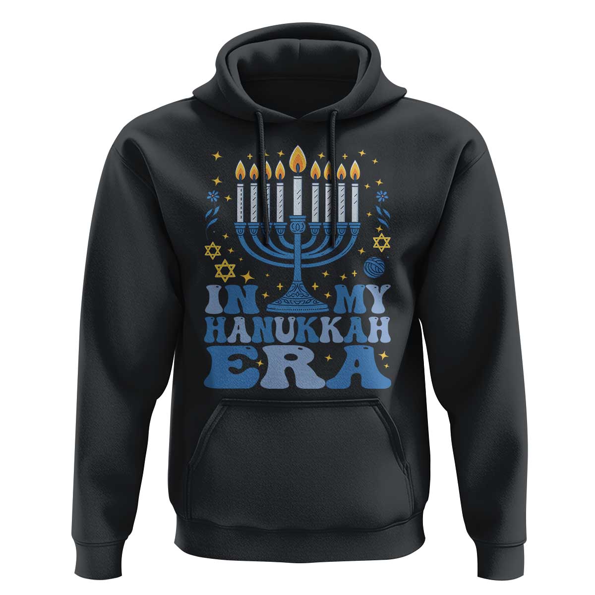 In My Hanukkah Era Hoodie Festival Of Lights Gift - Wonder Print Shop