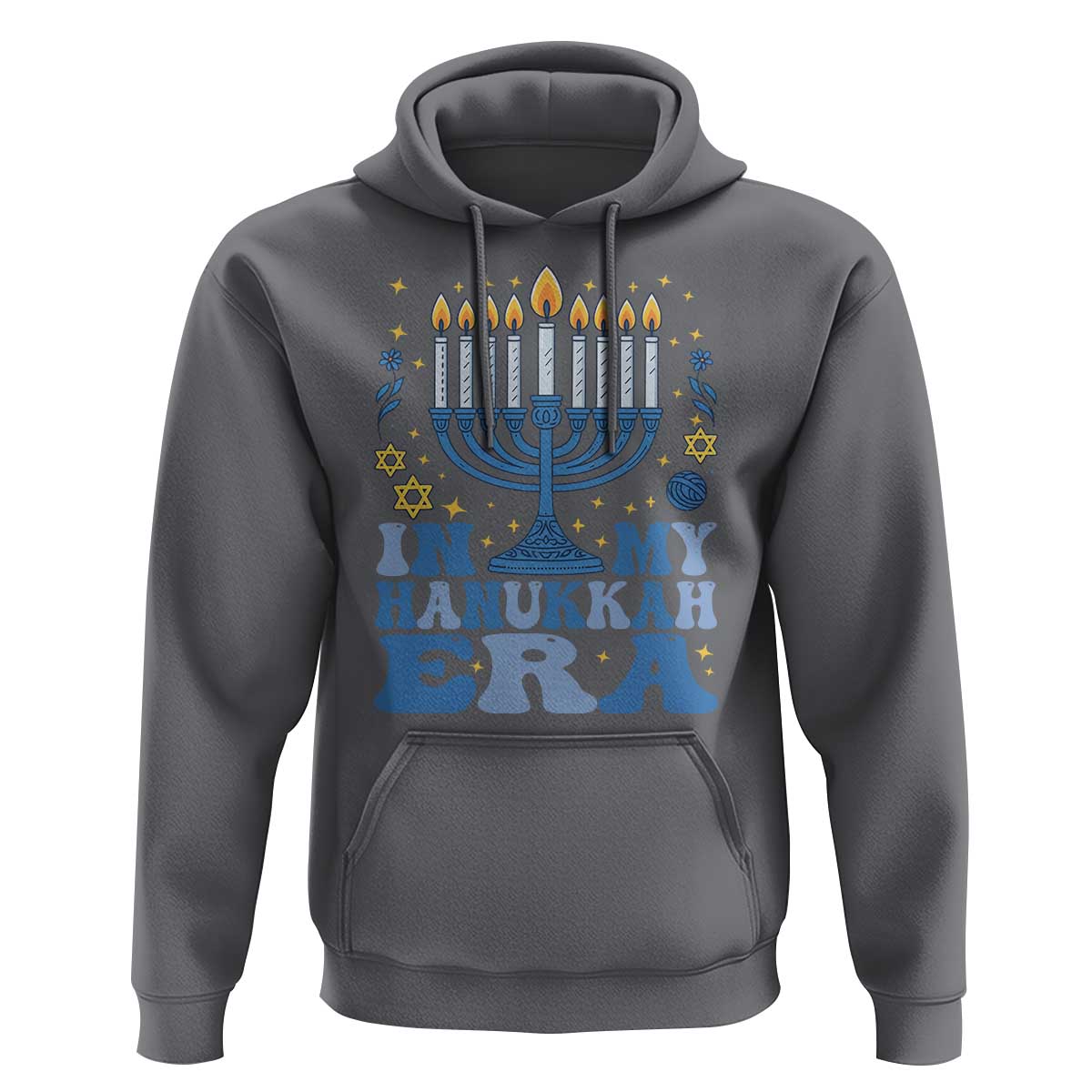 In My Hanukkah Era Hoodie Festival Of Lights Gift - Wonder Print Shop