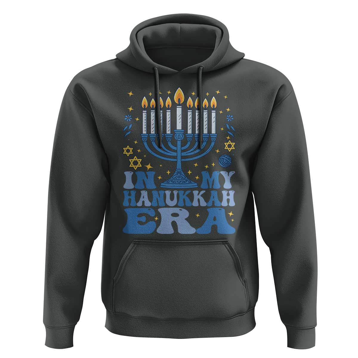 In My Hanukkah Era Hoodie Festival Of Lights Gift - Wonder Print Shop