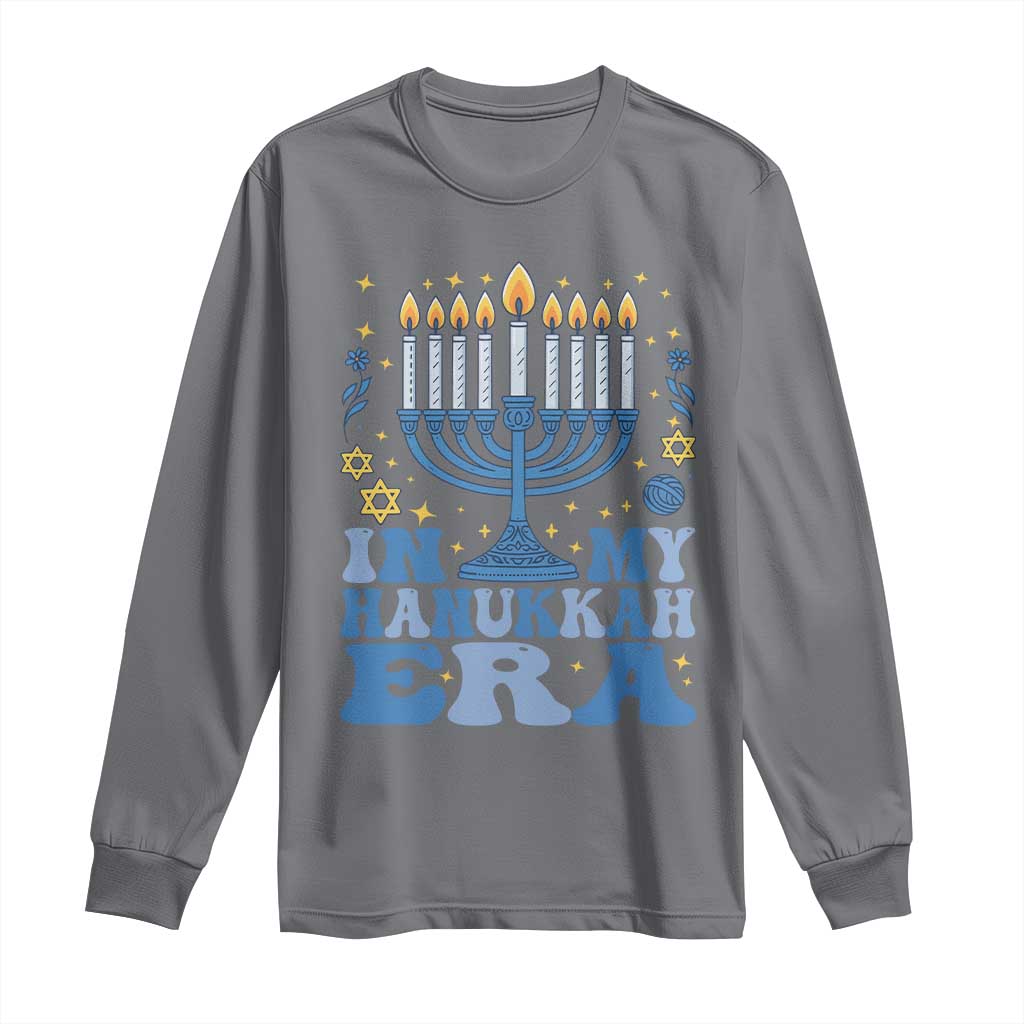 In My Hanukkah Era Long Sleeve Shirt Festival Of Lights Gift - Wonder Print Shop