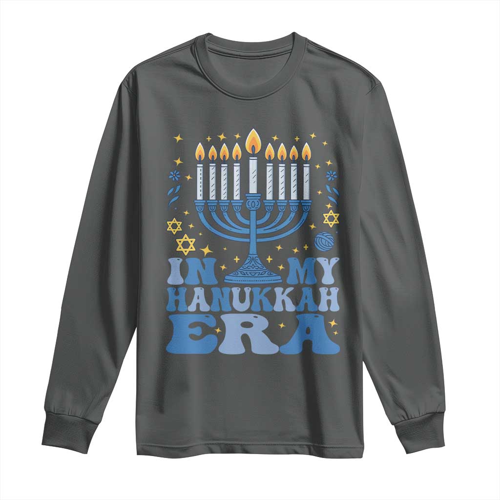 In My Hanukkah Era Long Sleeve Shirt Festival Of Lights Gift - Wonder Print Shop