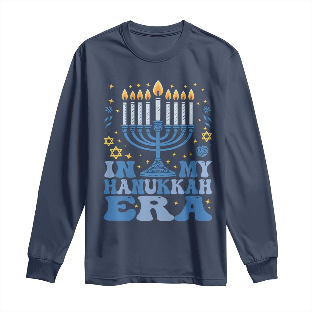 In My Hanukkah Era Long Sleeve Shirt Festival Of Lights Gift - Wonder Print Shop