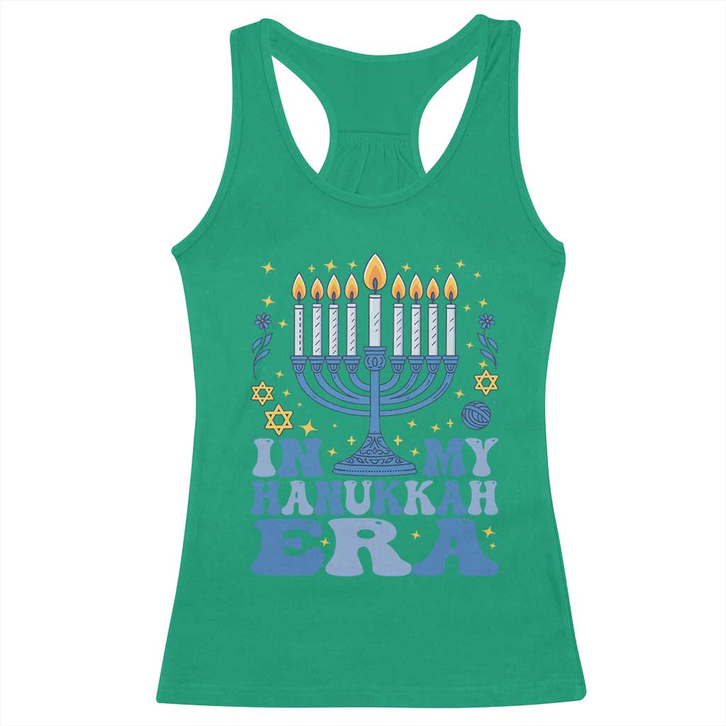 In My Hanukkah Era Racerback Tank Top Festival Of Lights Gift - Wonder Print Shop