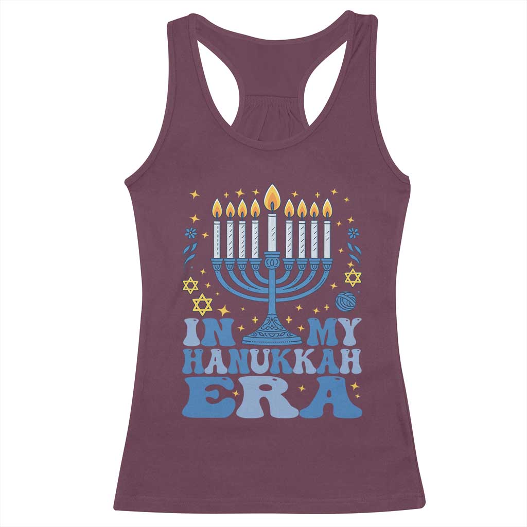 In My Hanukkah Era Racerback Tank Top Festival Of Lights Gift - Wonder Print Shop