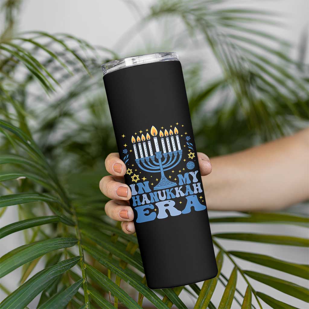 In My Hanukkah Era Skinny Tumbler Festival Of Lights Gift - Wonder Print Shop