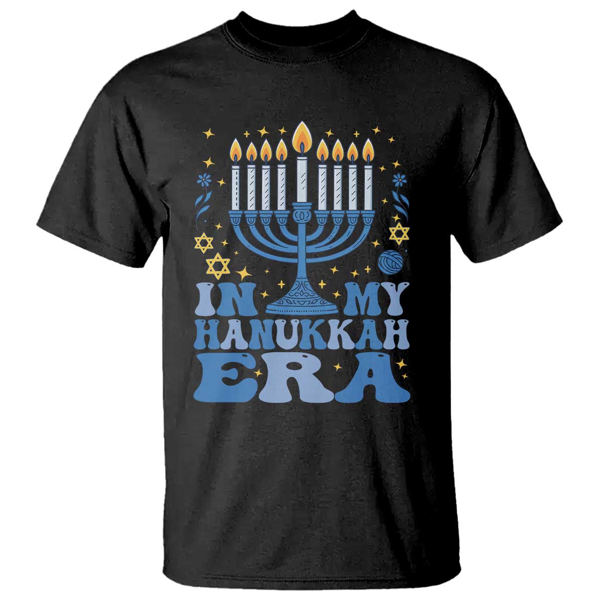 In My Hanukkah Era T Shirt Festival Of Lights Gift - Wonder Print Shop