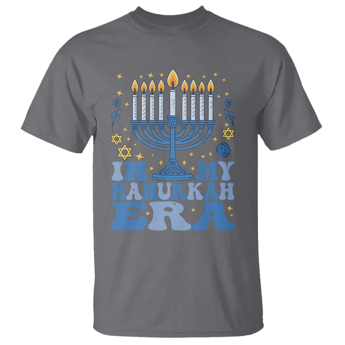 In My Hanukkah Era T Shirt Festival Of Lights Gift - Wonder Print Shop