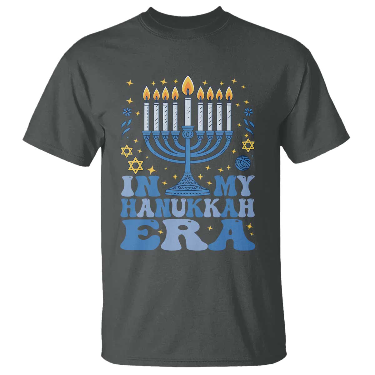 In My Hanukkah Era T Shirt Festival Of Lights Gift - Wonder Print Shop