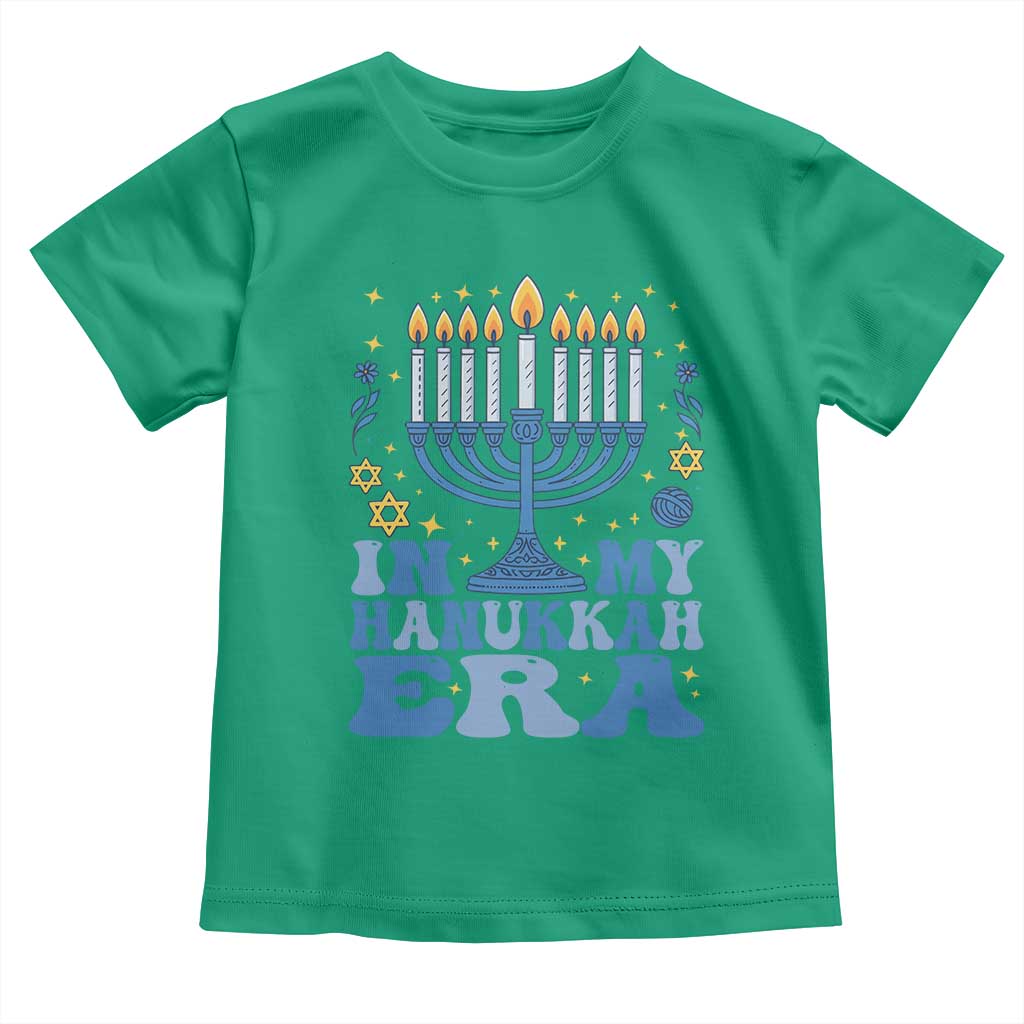 In My Hanukkah Era Toddler T Shirt Festival Of Lights Gift - Wonder Print Shop