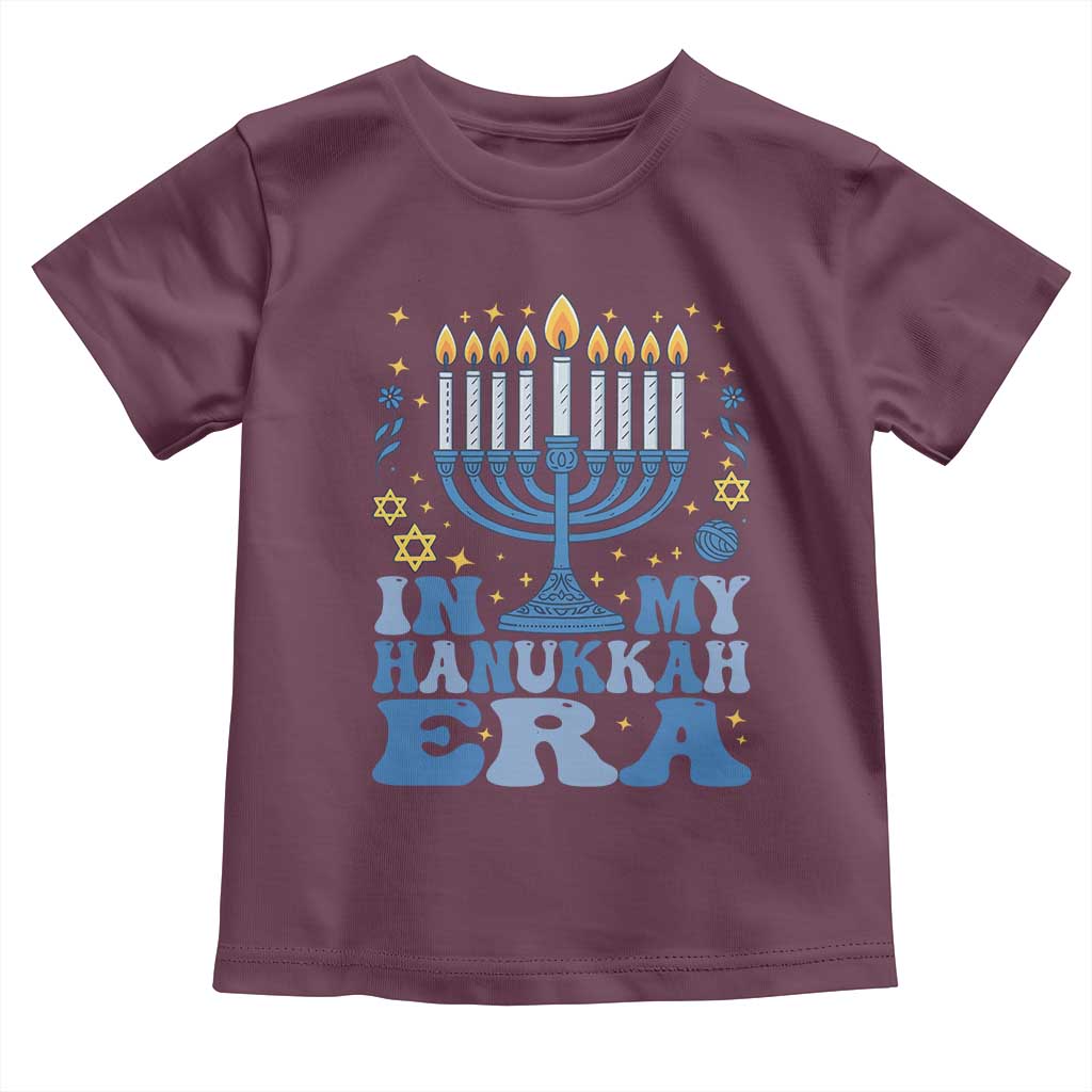 In My Hanukkah Era Toddler T Shirt Festival Of Lights Gift - Wonder Print Shop
