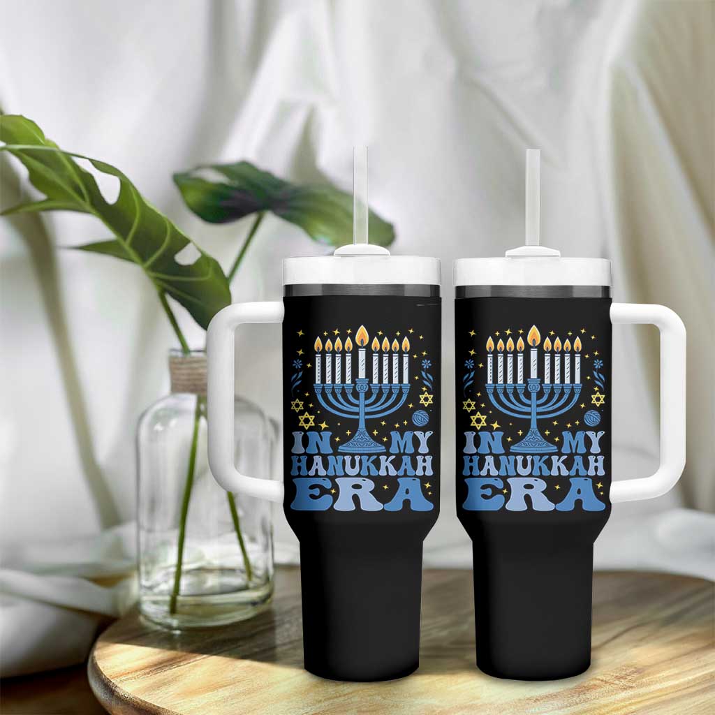 In My Hanukkah Era Tumbler With Handle Festival Of Lights Gift - Wonder Print Shop