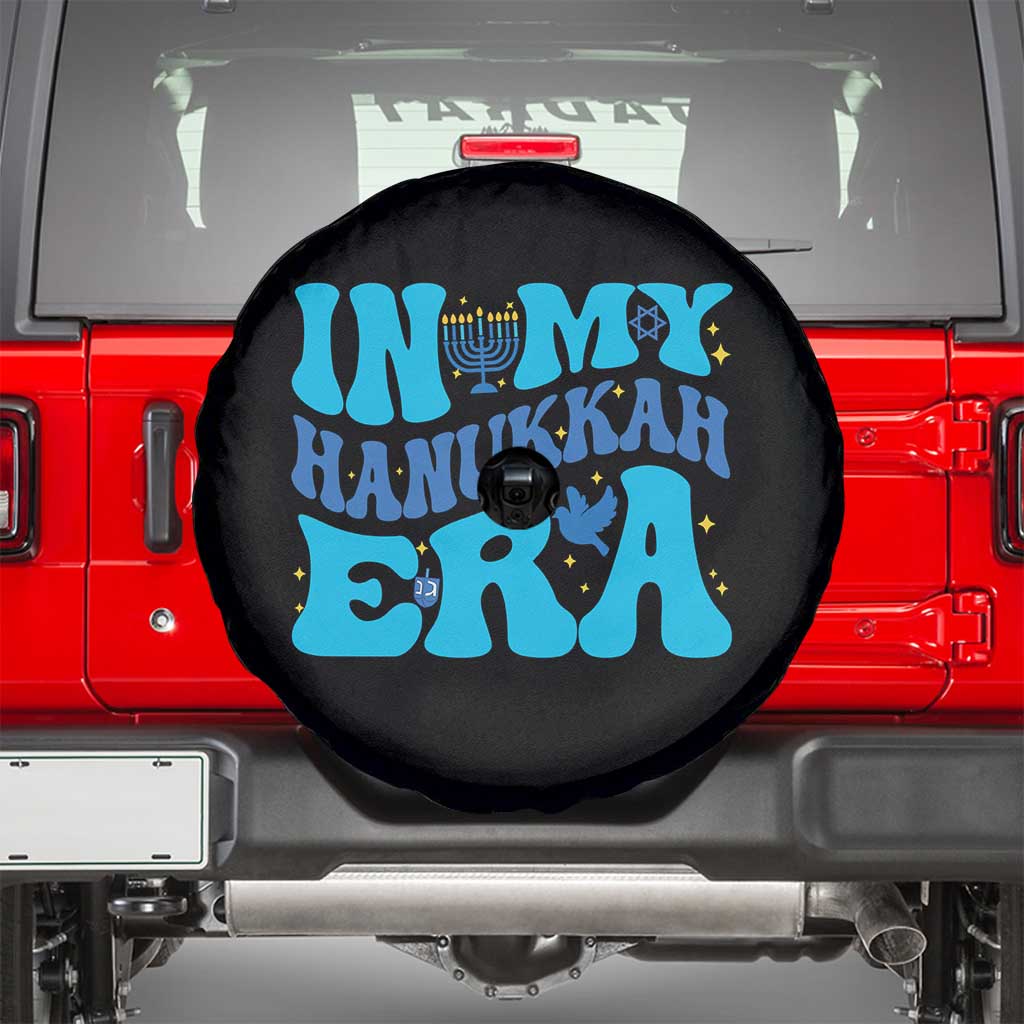 In My Hanukkah Era Spare Tire Cover Jewish Holiday Celebration Gift - Wonder Print Shop