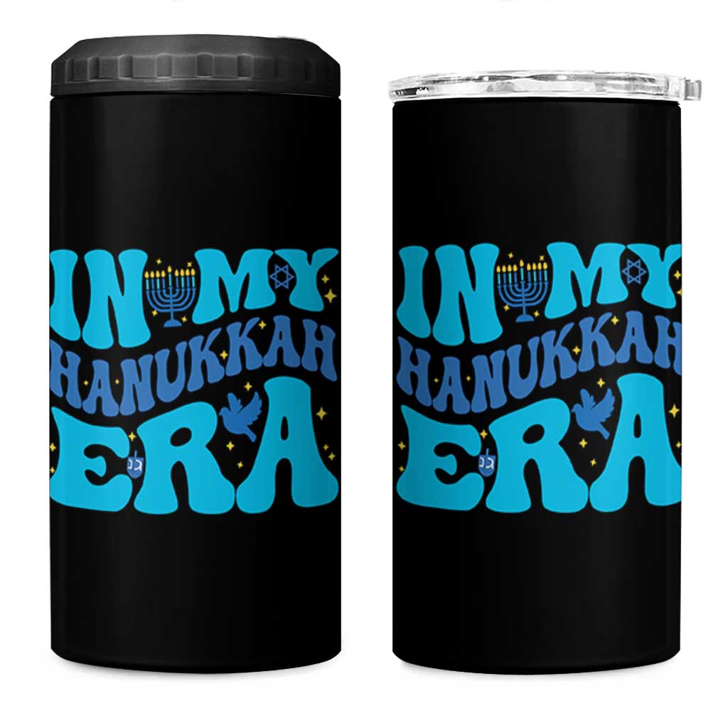 In My Hanukkah Era 4 in 1 Can Cooler Tumbler Jewish Holiday Celebration Gift - Wonder Print Shop