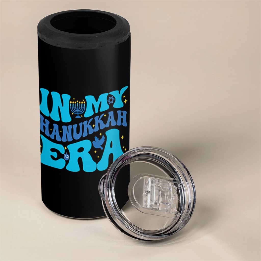 In My Hanukkah Era 4 in 1 Can Cooler Tumbler Jewish Holiday Celebration Gift - Wonder Print Shop