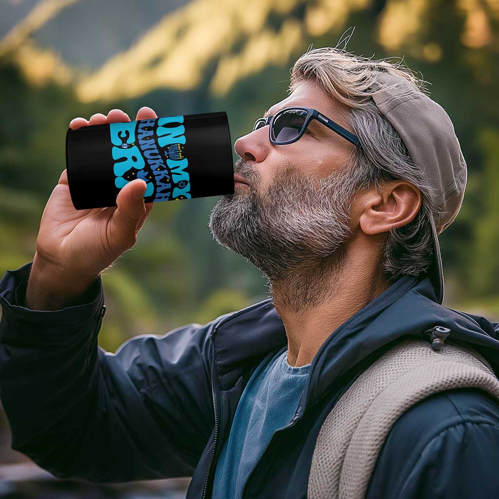 In My Hanukkah Era 4 in 1 Can Cooler Tumbler Jewish Holiday Celebration Gift - Wonder Print Shop