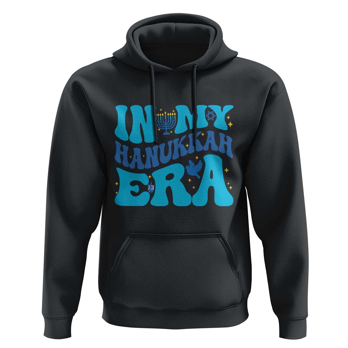 In My Hanukkah Era Hoodie Jewish Holiday Celebration Gift - Wonder Print Shop