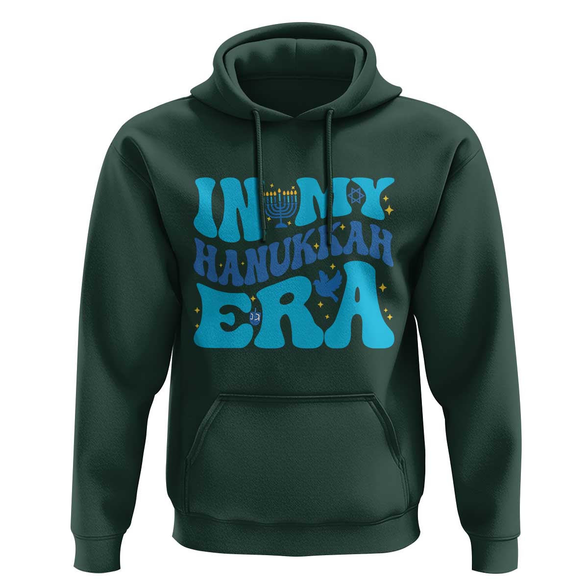 In My Hanukkah Era Hoodie Jewish Holiday Celebration Gift - Wonder Print Shop