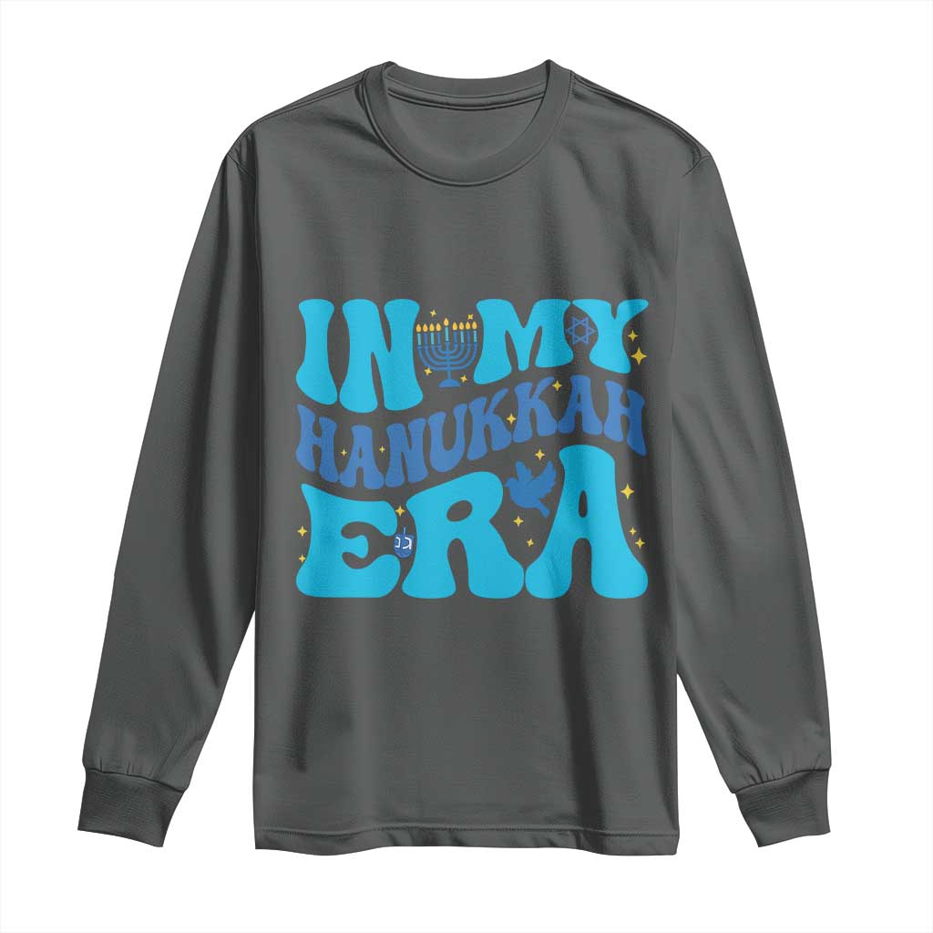 In My Hanukkah Era Long Sleeve Shirt Jewish Holiday Celebration Gift - Wonder Print Shop