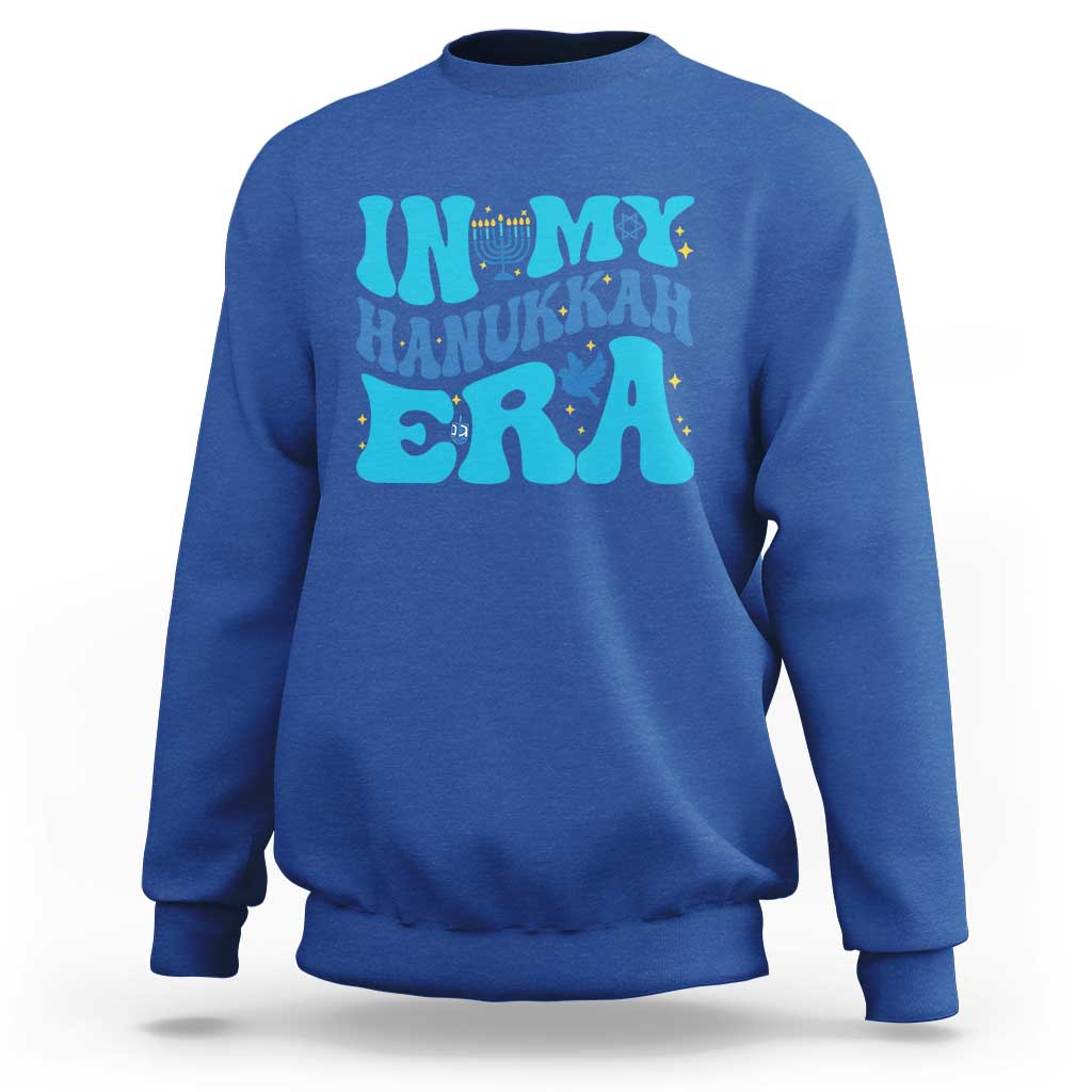 In My Hanukkah Era Sweatshirt Jewish Holiday Celebration Gift - Wonder Print Shop