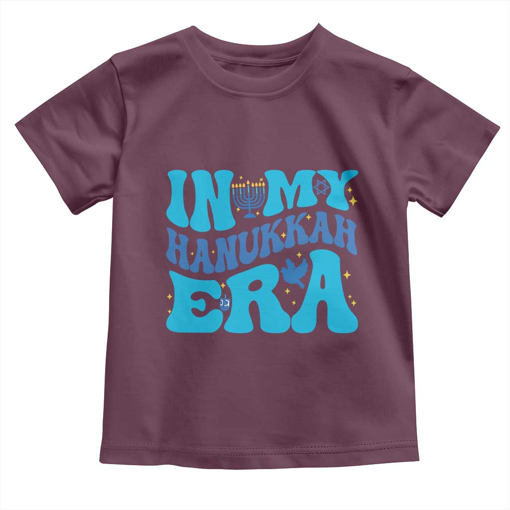 In My Hanukkah Era Toddler T Shirt Jewish Holiday Celebration Gift - Wonder Print Shop