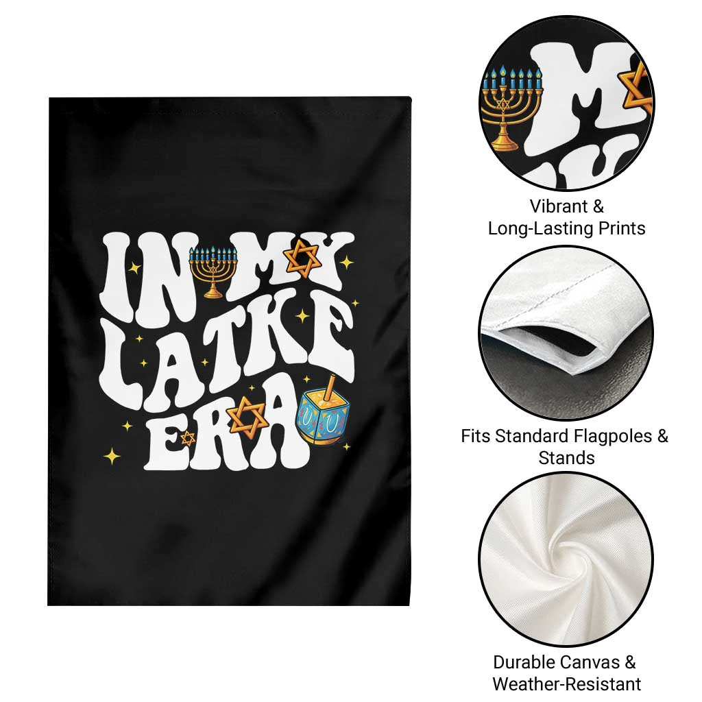 Hanukkah Jewish Holiday Gift Garden Flag In My Latke Era - Wonder Print Shop