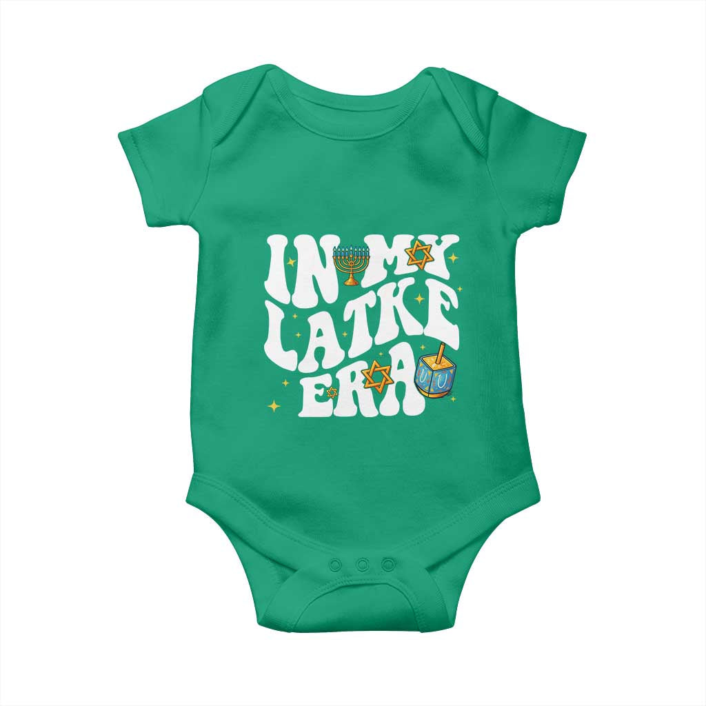 Hanukkah Jewish Holiday Gift Baby Onesie In My Latke Era - Wonder Print Shop