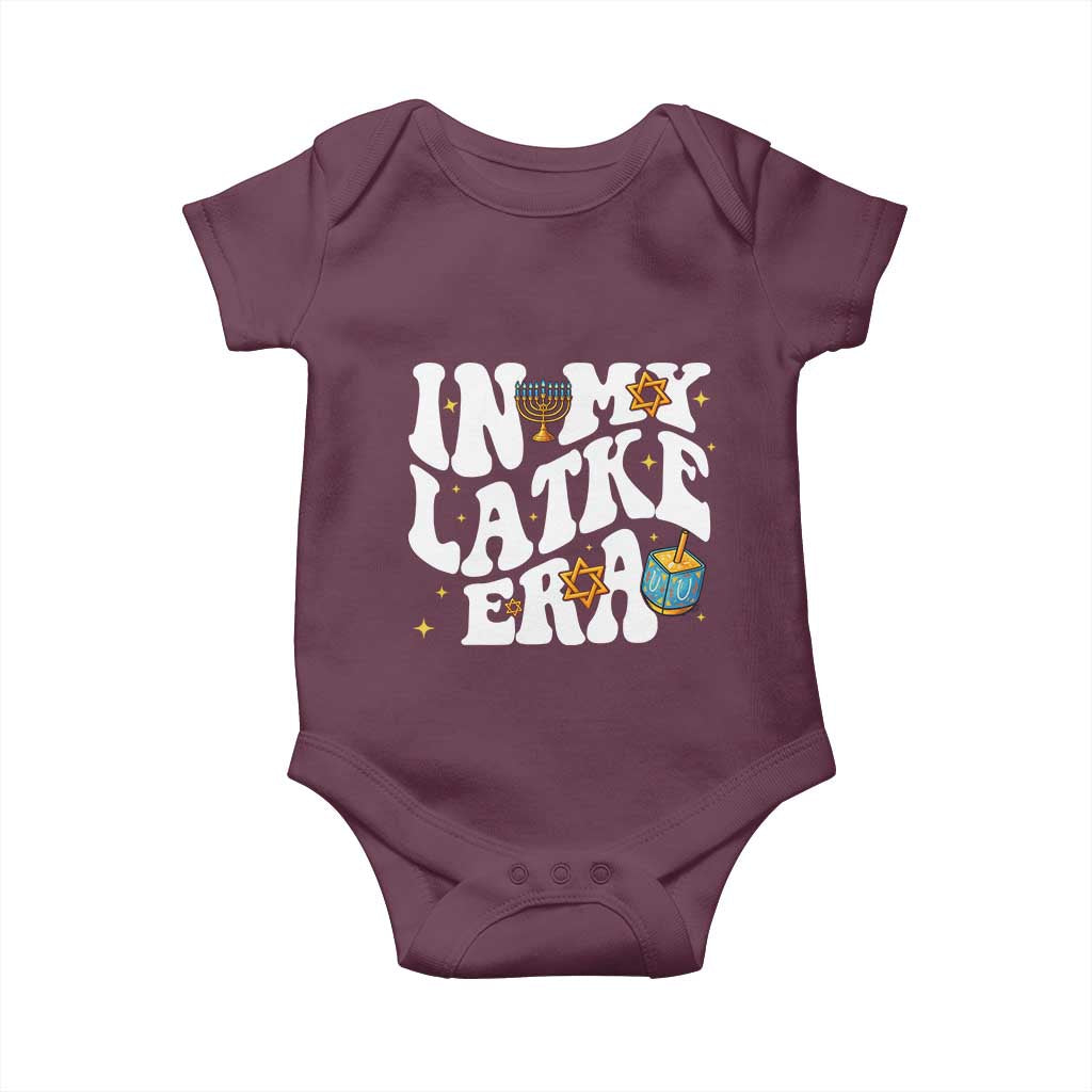 Hanukkah Jewish Holiday Gift Baby Onesie In My Latke Era - Wonder Print Shop