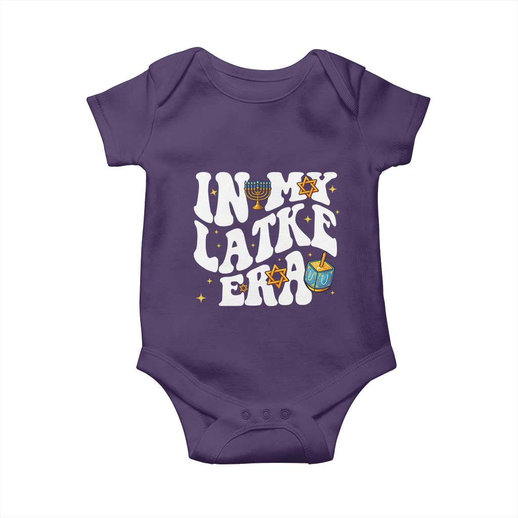 Hanukkah Jewish Holiday Gift Baby Onesie In My Latke Era - Wonder Print Shop