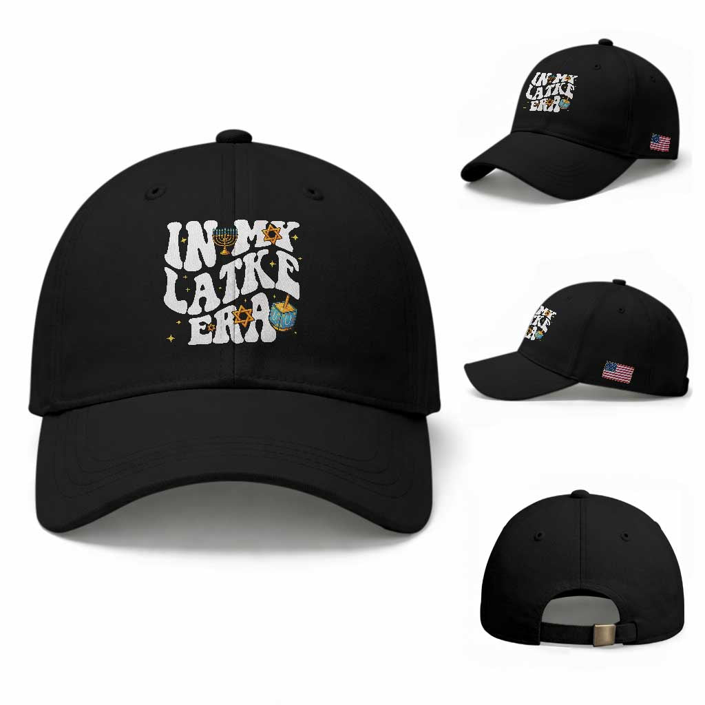 Hanukkah Jewish Holiday Gift Baseball Cap In My Latke Era