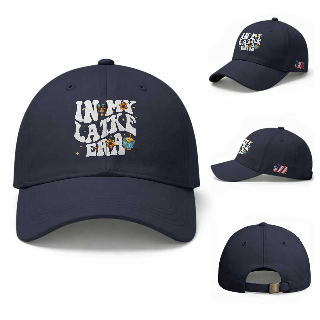 Hanukkah Jewish Holiday Gift Baseball Cap In My Latke Era