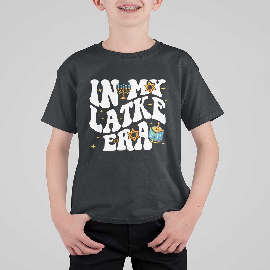 Hanukkah Jewish Holiday Gift T Shirt For Kid In My Latke Era - Wonder Print Shop