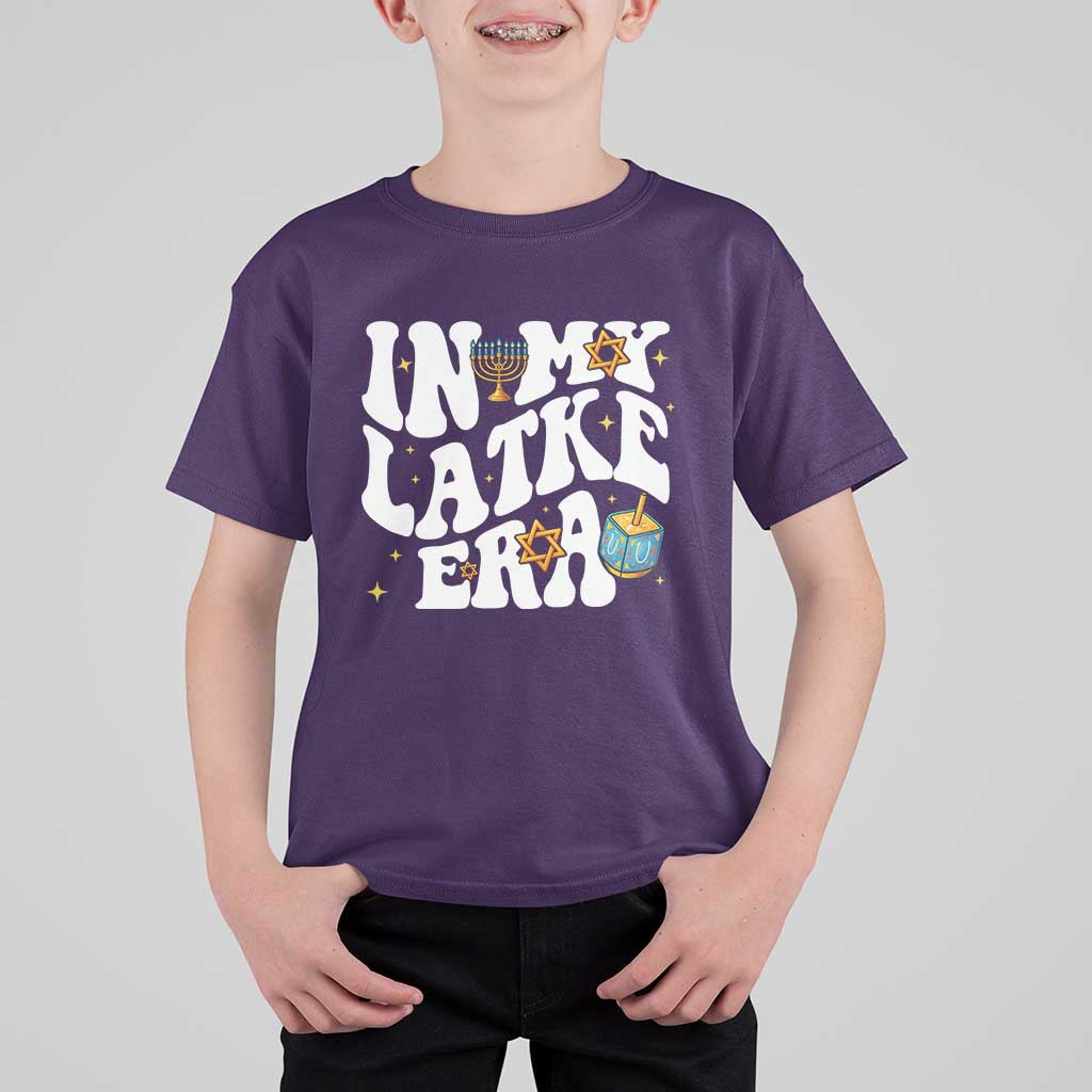 Hanukkah Jewish Holiday Gift T Shirt For Kid In My Latke Era - Wonder Print Shop