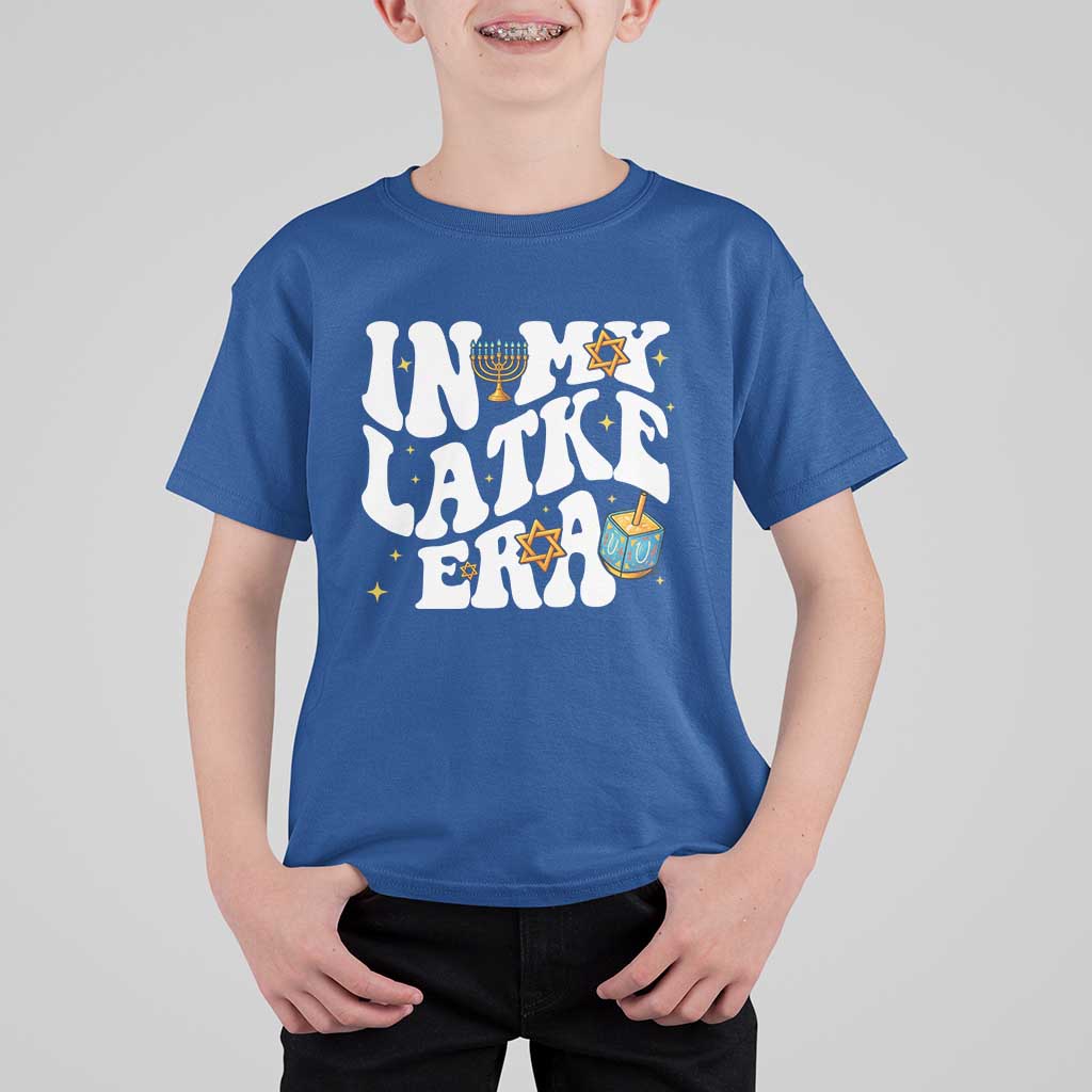 Hanukkah Jewish Holiday Gift T Shirt For Kid In My Latke Era - Wonder Print Shop