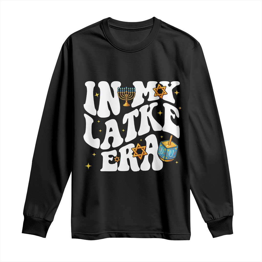 Hanukkah Jewish Holiday Gift Long Sleeve Shirt In My Latke Era - Wonder Print Shop