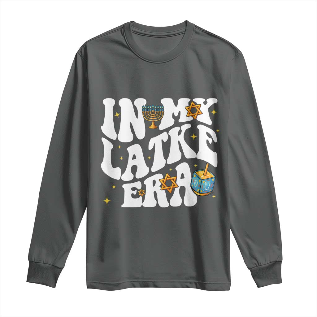 Hanukkah Jewish Holiday Gift Long Sleeve Shirt In My Latke Era - Wonder Print Shop