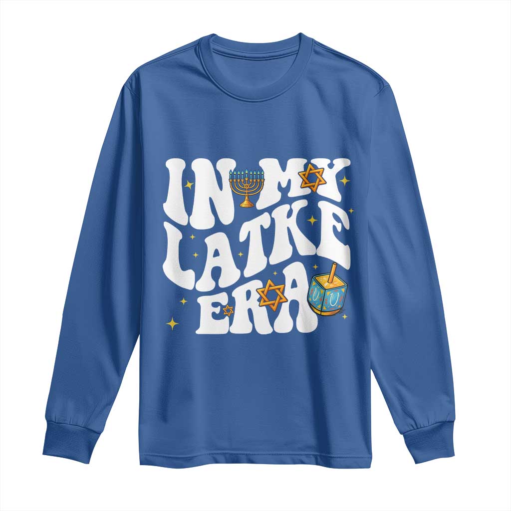 Hanukkah Jewish Holiday Gift Long Sleeve Shirt In My Latke Era - Wonder Print Shop